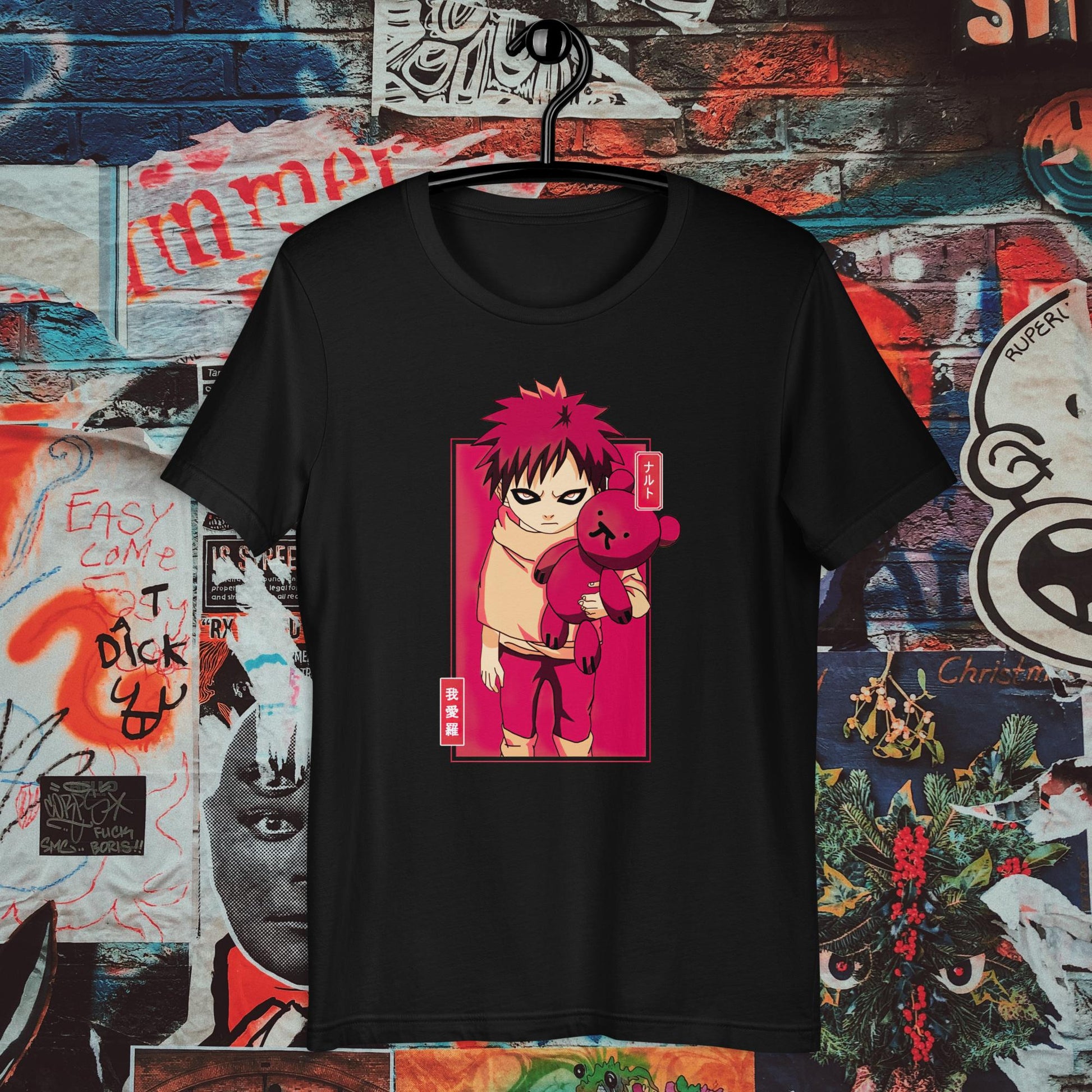 gaara bear t-shirt