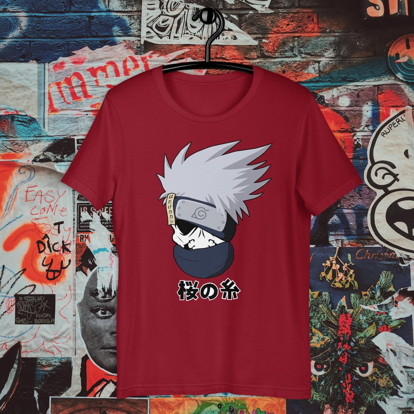 skull kakashi t-shirt