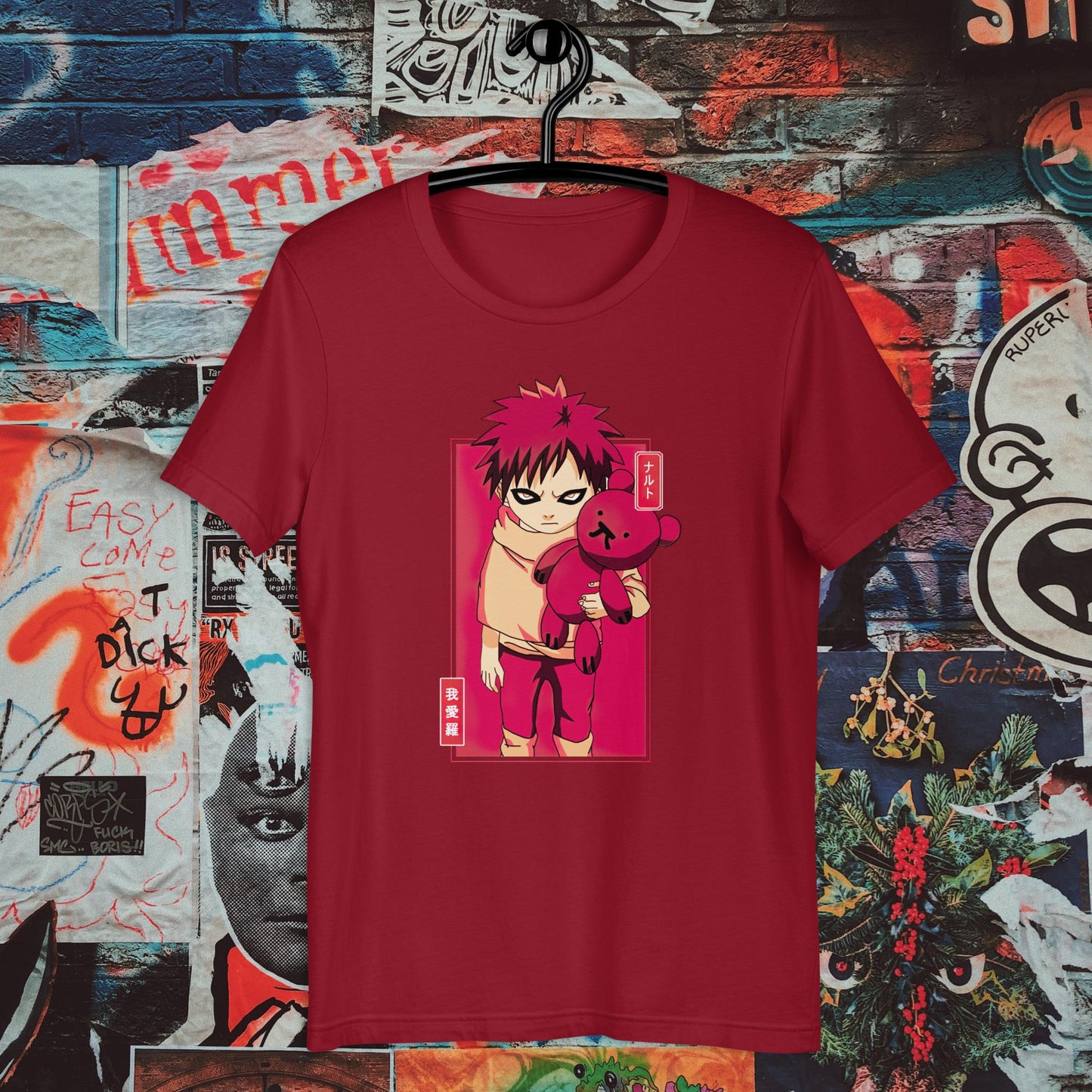 gaara bear t-shirt