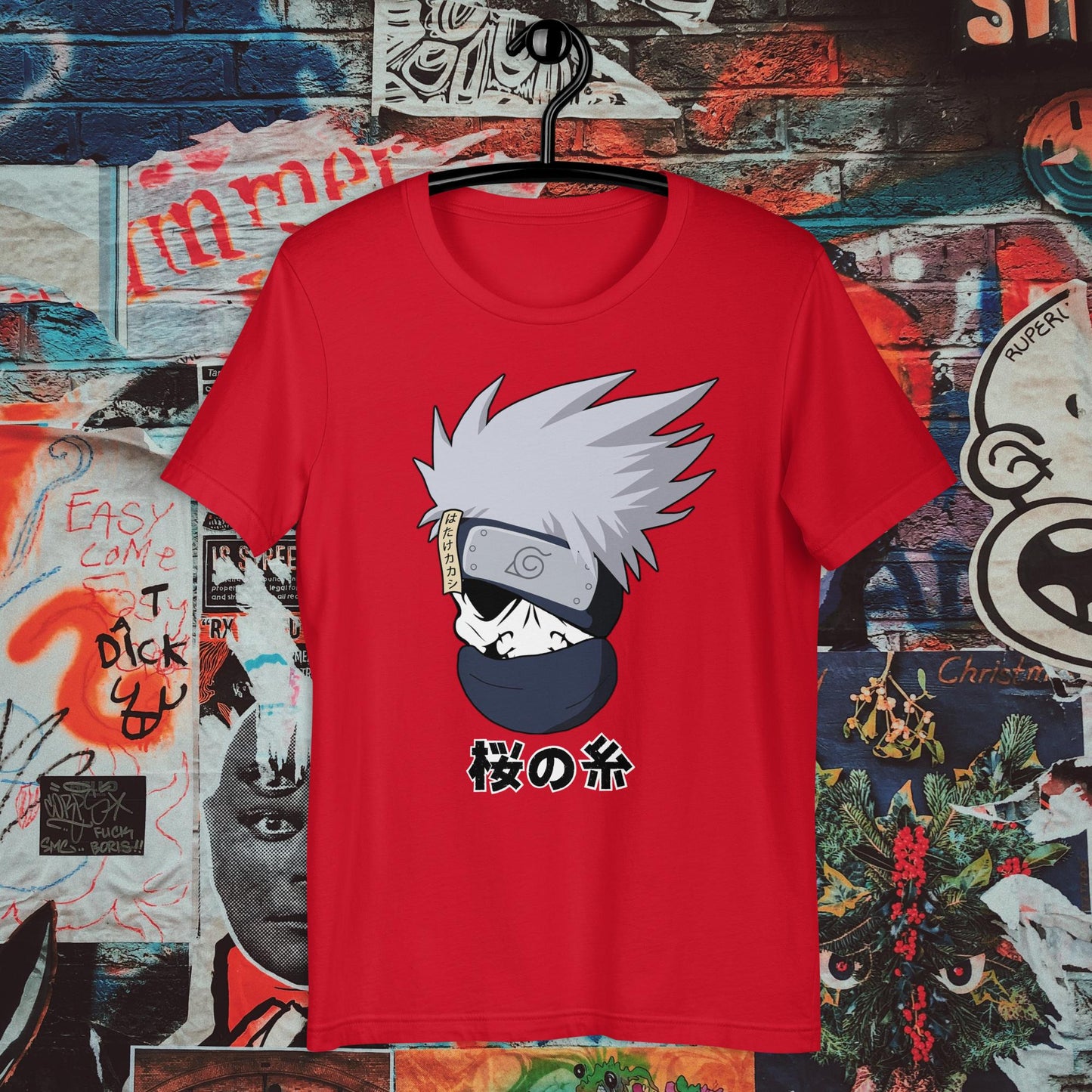 skull kakashi t-shirt