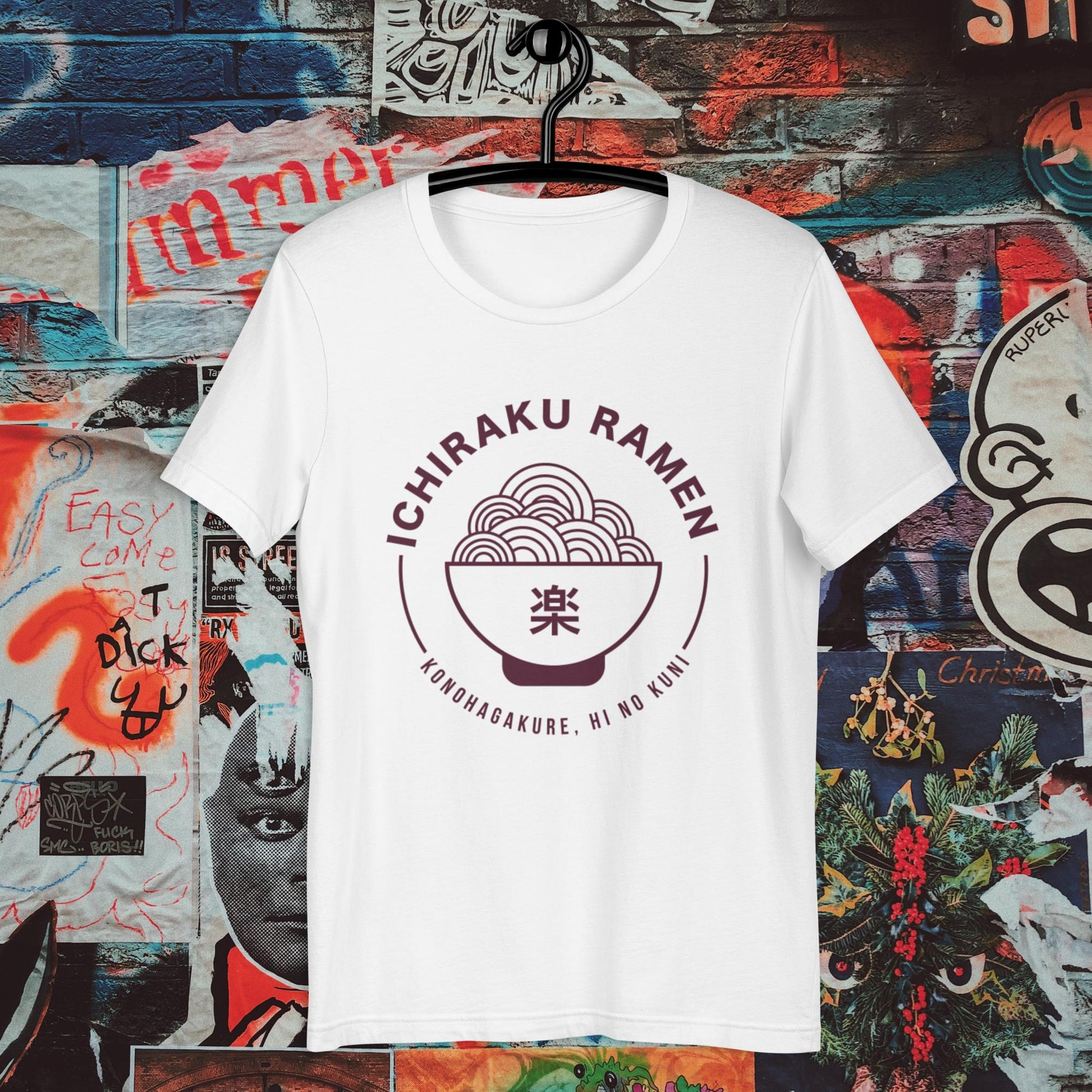 ichiraku ramen logo t-shirt