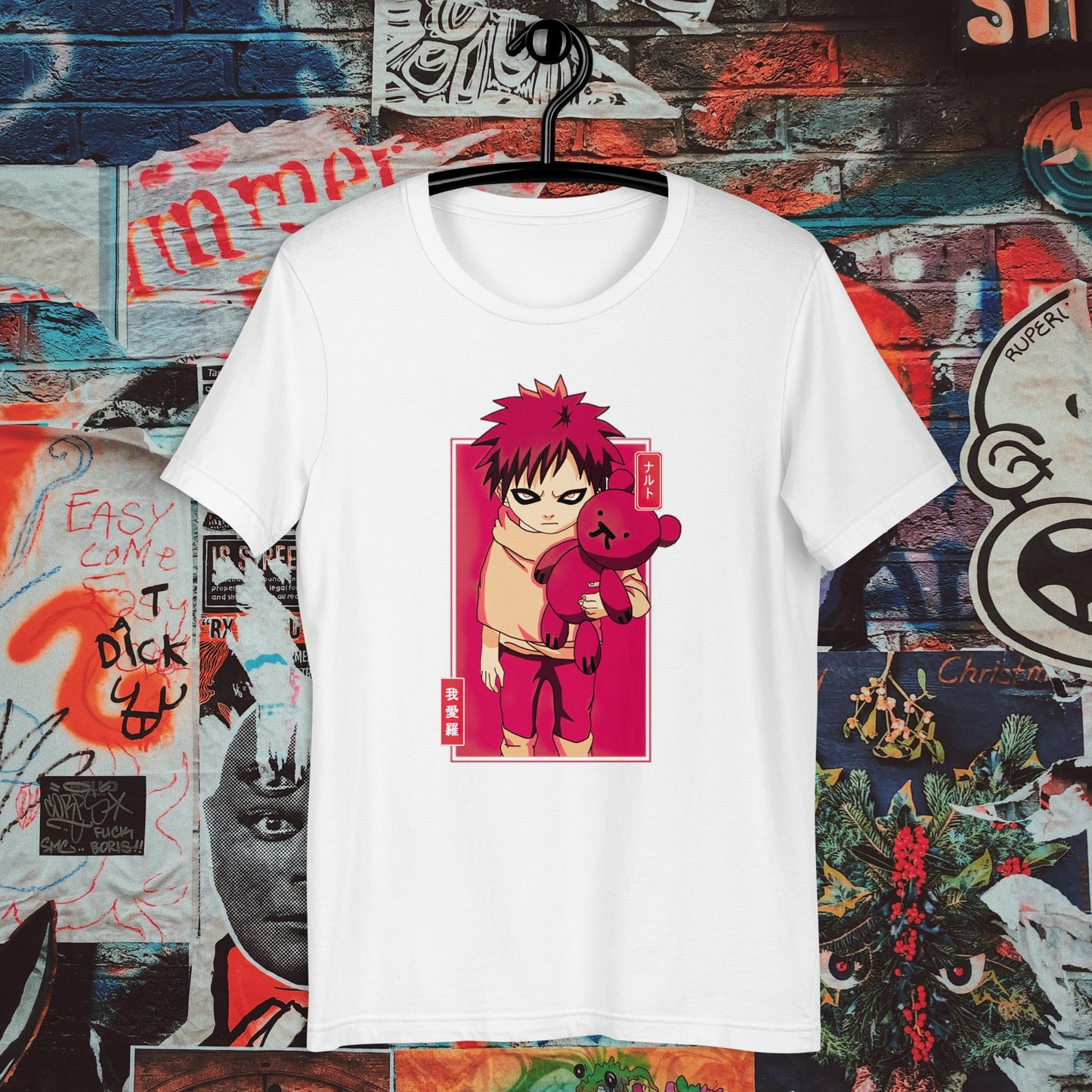 gaara bear t-shirt