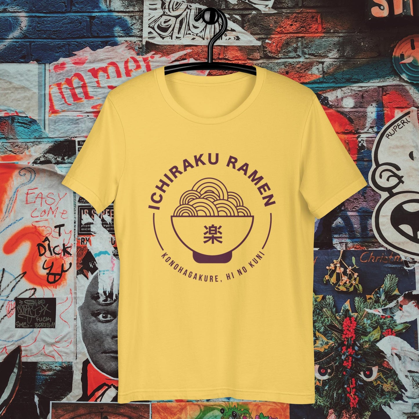 ichiraku ramen logo t-shirt