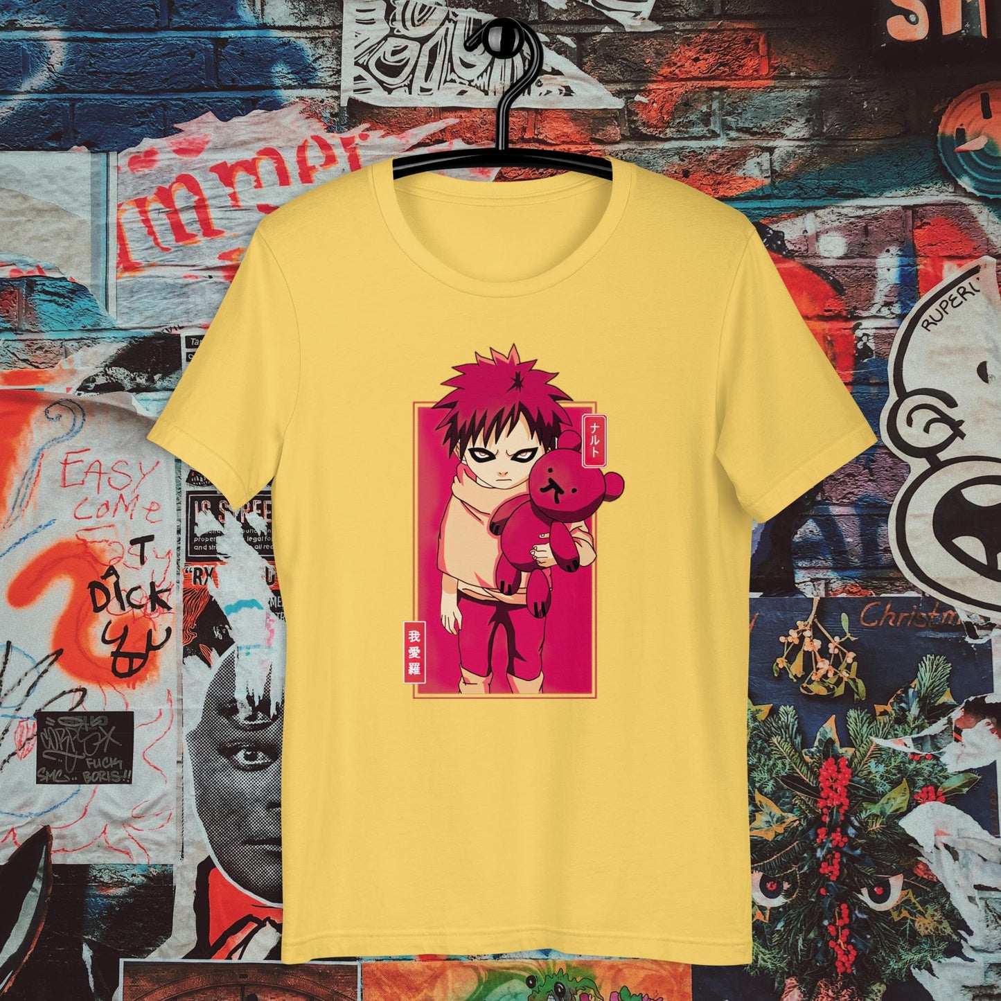 gaara bear t-shirt